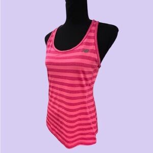 💓NEW BALANCE!! “LIGHTNING DRY” PINK STRIPED TANK! *****TRENDING*****